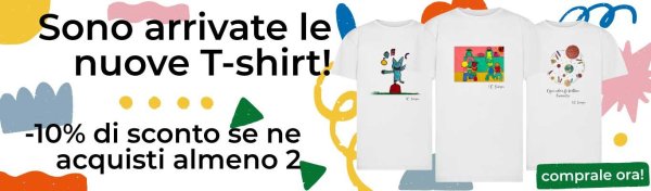 Sono arrivate le nuove T-shirt, comprale ora!